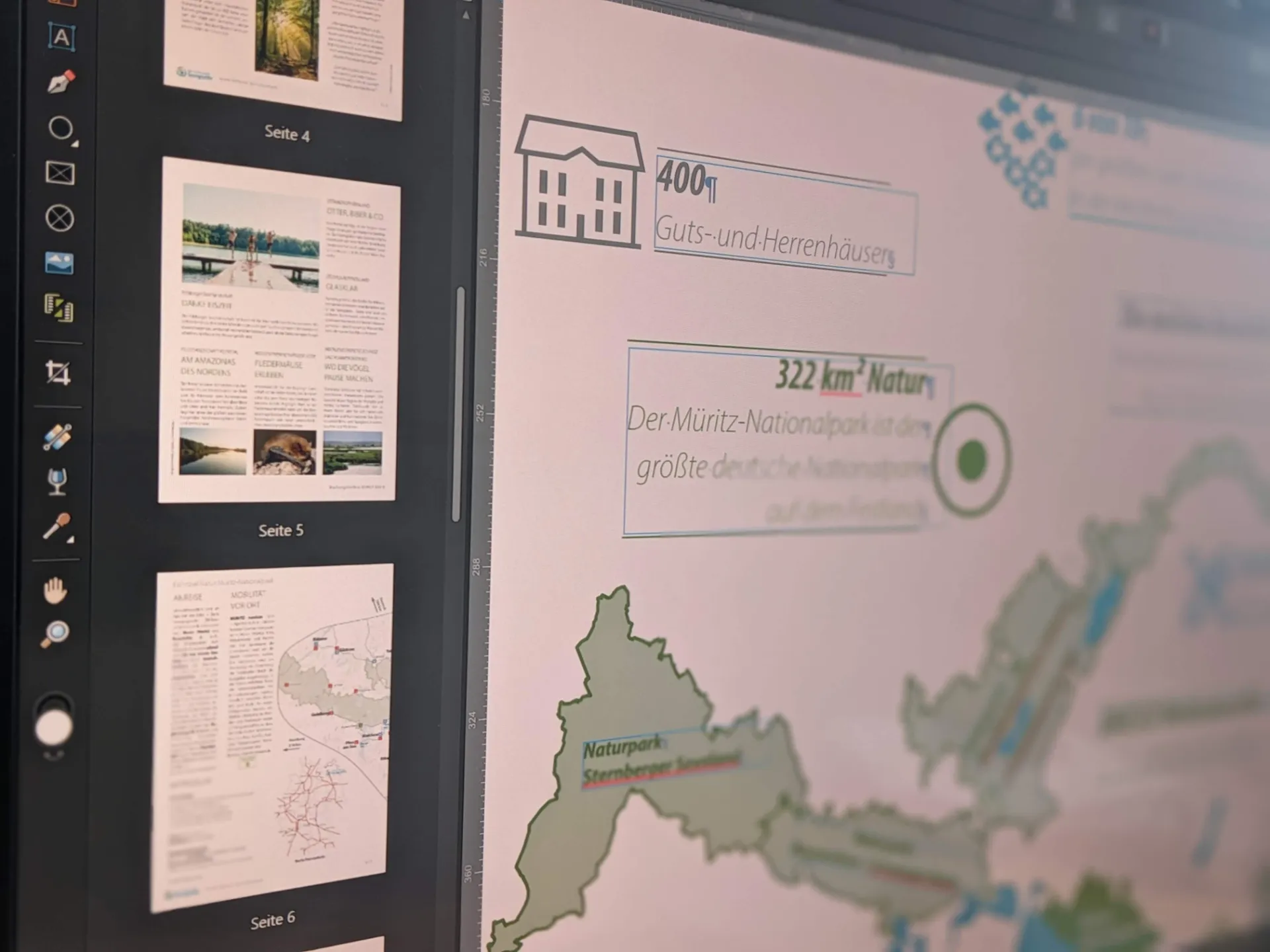 Infotafeln & Printgestaltung